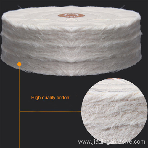 8*60 layers cotton cloth wheel for mirror polishing
